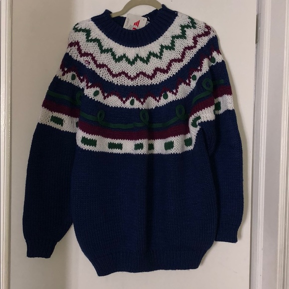 Multicolored Crew Neck Sweater - Picture 3 of 6